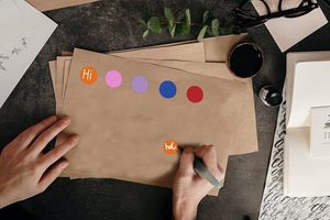 0.75 Inch Recyclable Adhesive Sticker Laser Inkjet Printable <strong>Easily</strong> Writable Round Color <strong>Coding</strong> Labels with Perforation Line