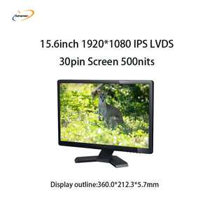 Módulos de pantalla LCD TFT IPS de 15,6 pulgadas con resolución 1920*1080 1000cd/㎡ Brillo Interfaz LVDS 30PIN - Product Image 4