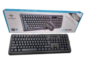 New <strong>Multimedia</strong> Key HK6800 <strong>Keyboard</strong> Business Office Home Notebook Set Wireless <strong>Computer</strong> Key Mouse Combination - Product Image 2