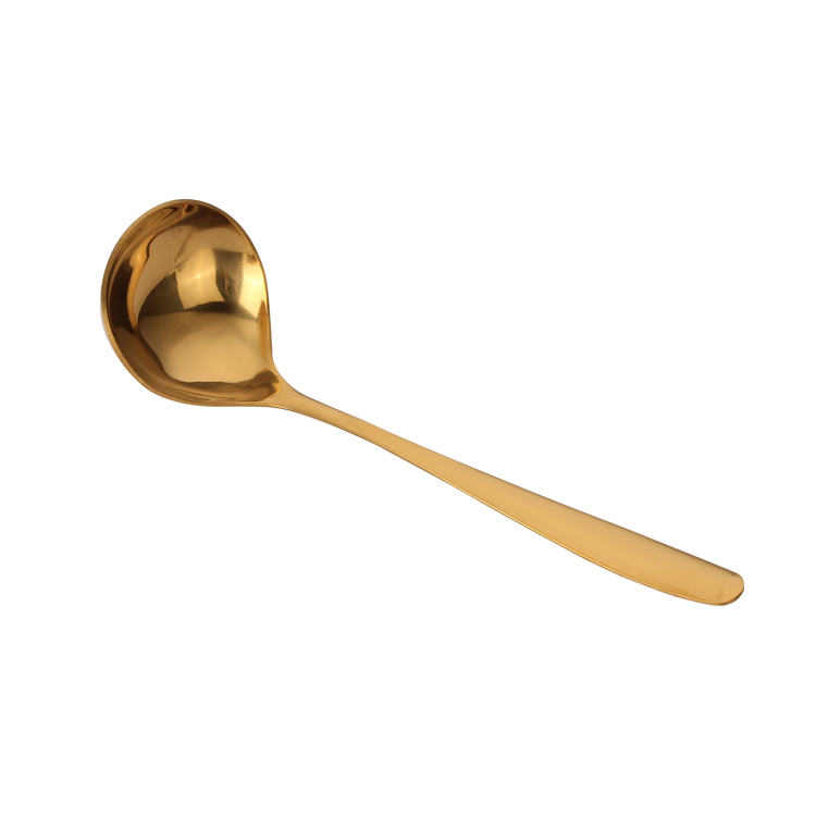 Cuchara grande de oro