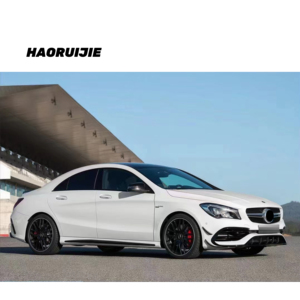 Dönüşüm kiti ön ve arka tampon modifikasyonları vücut kiti mercedes-benz CLA-Class W117 geç değişiklik CLA45 AMG - Product Image 3