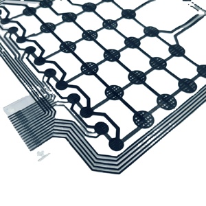 Werkseitig entwickelte kunden spezifische Kohlepasten-Membranschalter-Tastatur tastaturen Stromkreis drucksensor Drucktasten schalter - Product Image 4