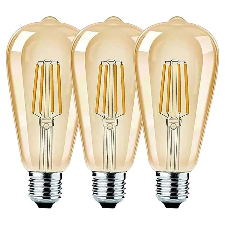 Bombilla de filamento LED en espiral regulable E27 E26, decorativa, Retro, personalizada, Vintage