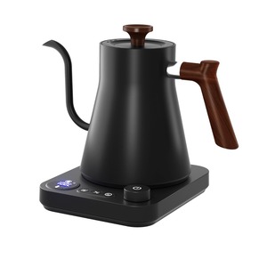 900Ml Stainless Steel Electric Kettle Black <strong>Digital</strong> Smart Pour Over Coffee Tea <strong>Temperature</strong> Control Gooseneck Electric Kettle - Product Image 2