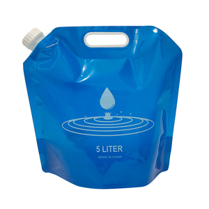 1.3 gallon đóng mở nhựa lưu trữ Pouch nước container khẩn cấp Jug cho thể thao ngoài trời cắm trại nước lưu trữ túi bao bì - Product Image 6