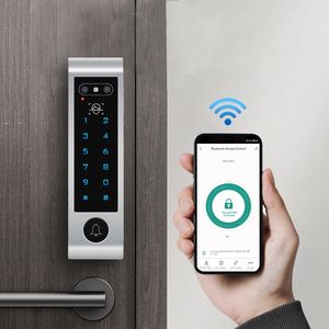 Smart Face Standalone-Zugangs kontrolle, Tuya APP Remote Unlock Keypad Gesichts zugriffs kontroll system für den Tür eintritt - Product Image 1