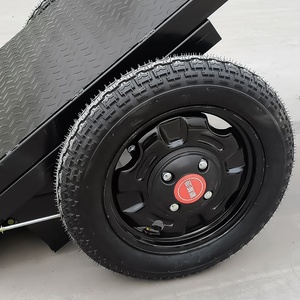 Electric Trolley <strong>Carts</strong> with 1000W DC BL Motor Differential Rear Axle Unloading Transport Construction Site Pulling Brick Car - Product Image 3