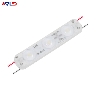 3 modül Led ışık 1Watt Slim 7014 Ip65 3Led açık modülleri Dc12V diffüz Lens arka aydınlatma Modulos De ledler için ince işareti - Product Image 4
