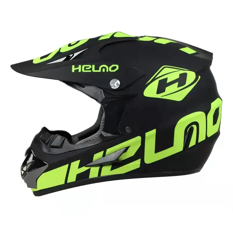 フルフェイスモトクロスヘルメット新しいデザインのオートバイオフロードヘルメットモトクロスヘルメット