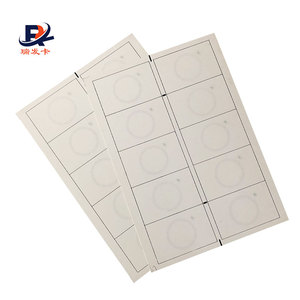 インレイシートPVCインレイ工場内IC/ ID PVCカードレイアウト - Product Image 4
