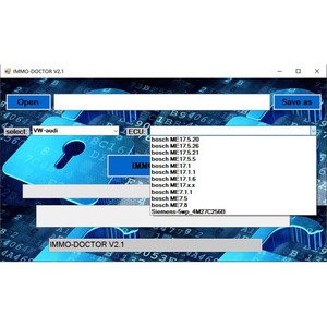 IMMO DOCTOR V2.1 con un numero illimitato di KEYGEN MULTI BRAND Immo Off Software ECU Chip Tuning per sim2k MT38 ME 17.9.2 MED17.9.8