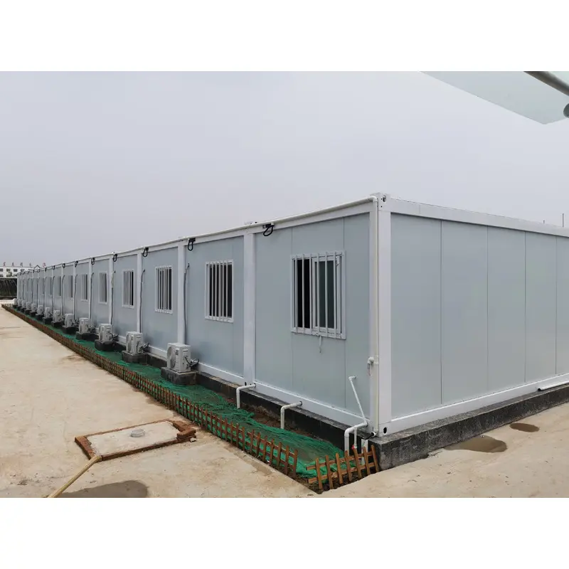 Flat Pack Storage Site office Container House Prefab Living Houses Camper Unit Tiny Home for worker apartments