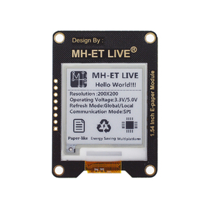 Modulo Epaper da 1.54 pollici E-paper E-Ink EInk Display schermo SPI supporto globale/parte per Arduino - Product Image 2