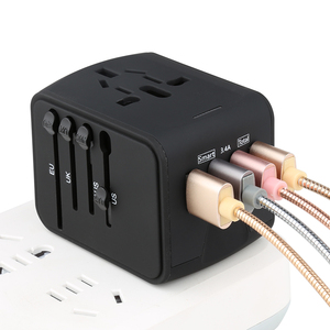 Travel <strong>Adapter</strong> US UK AUS EU Universal AC <strong>Power</strong> <strong>Plug</strong> with 4 Usb Socket Extension Multi <strong>Plug</strong> Charger <strong>Power</strong> <strong>Adapter</strong> - Product Image 5