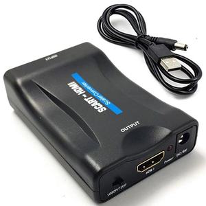 Convertidor SCART a HDTV con función Plug and Play Salida USB Resolución de 1080p Reproduce 4K - Product Image 1