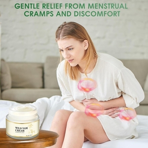 Özel etiket etkili vahşi Yam krem doğal denge hormonu kabartma menopoz belirtiler Yam kök krem kadınlar için - Product Image 4