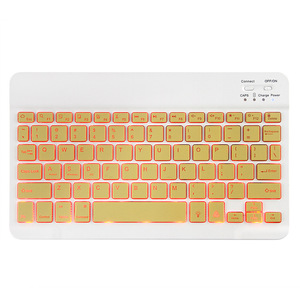 Miniteclado y ratón inalámbrico BT, OEM de fábrica, funciona con Android, IOS, Windows, tabletas de teléfono - Product Image 4