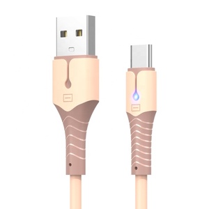 JOKO 2025新到货液体快速充电USB数据线兼容Micro/8Pin/Type-C，适用于电脑和耳机 - Product Image 4