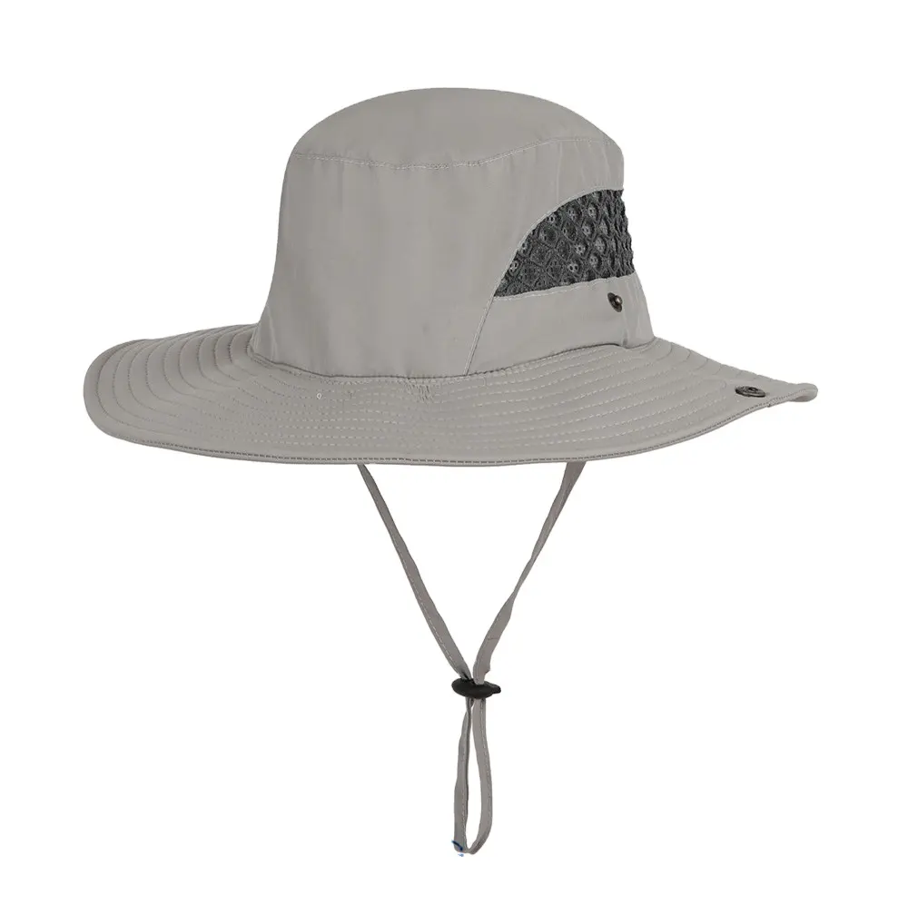 JAKIJAYI brand manufacture 100%polyester material 2021 hot sale fashion safari sunscreen classic bucket hat hats