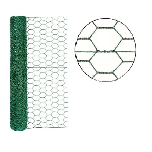 Jaula de conejo de malla hexagonal recubierta de PVC verde/Red de alambre de pollo recubierta de PVC - Product Image 1