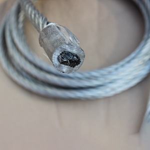 Elektrikli çit ASI standart bükme işleme hizmeti için 1x7 teller 8mm çap galvanizli çelik tel soğuk başlık çelik - Product Image 3
