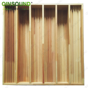 Qrd Akustik diffusor Schall diffusion Holzdecken-Lichtbogen diffusor für HIFI & Heimkino