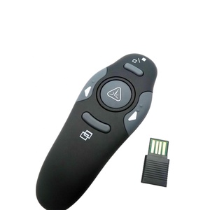Vendita calda a buon mercato 2.4Ghz insegnamento del Computer indicatore vocale Multimedia Wireless IR PPT penna Laser Powerpoint telecomando Clicker - Product Image 1