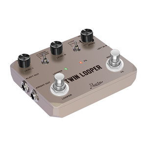 Rowin LTL-02 ikiz Looper Pedal 10 dak döngü süresi yükseltilmiş Undo Redo çift parça döngü etkisi elektrik gitar için - Product Image 4