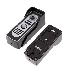 Sistema de intercomunicación de videoportero con cable de alta definición con botón táctil para control de acceso de Villa u oficina - Product Image 6