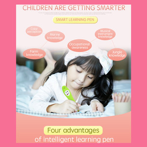 2025 per bambini con punto di lettura educativo precoce penna intelligente per l'apprendimento cognitivo del buon senso matita per l'apprendimento dell'inglese - Product Image 4