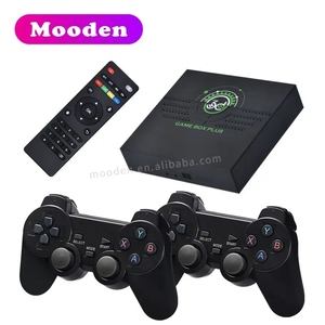 S V6ビデオゲームコンソール64GBPS1/PSP/N64 G11Proゲームボックス用の10000レトロゲームHD出力TVボックスを内蔵