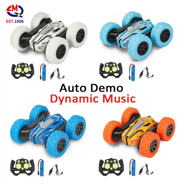 Hot Selling RC Cars Stunt Car Toy Double Sided Rotating 1/28 4WD 2.4Ghz Remote Control Car