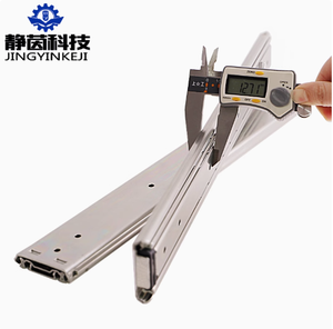 51mm Heavy-duty <strong>Linear</strong> Industrial <strong>Slide</strong> <strong>Rail</strong> Thickened Detachable Double-row Three-layer Solid Ball <strong>Slide</strong> <strong>Rail</strong> (MSM Model) - Product Image 2