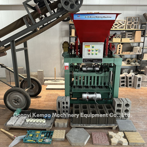 Macchina per la produzione di blocchi per pavimenti in cemento solido a motore forte nuova macchina per la produzione di cenere volanti porosa ad incastro - Product Image 2
