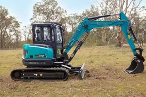 New Design 6Ton Excavator Wheel Type SWE60F <strong>Tire</strong> Type Excavator with 6170 mm Digging <strong>Radius</strong>