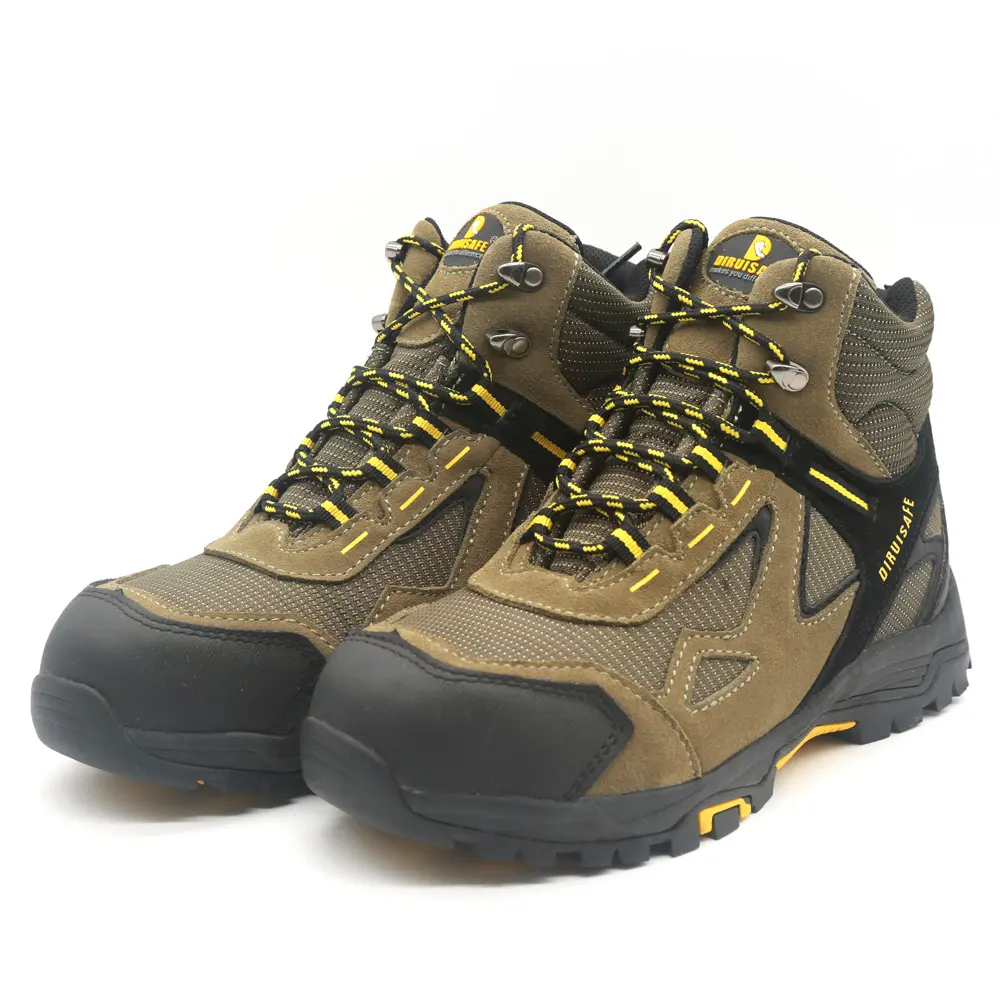 असली लेदर फार्म सुरक्षित जूते औद्योगिक एरिएट पुरुषों के लिए पश्चिमी कस्टम वाइड स्टील टो कैप वर्क जूते पुरुषों के लिए सुरक्षा जूते