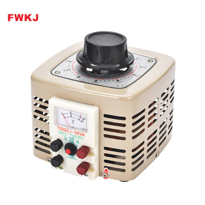 Fabrika 0.5/1KW 220V Variac değişken trafo voltaj regülatörü tek fazlı ayarlanabilir 0-300V AC güç kaynağı düzenleyen - Product Image 1