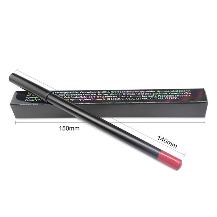 Çok renkli kaş kalemi 3 In 1 Eyeliner dudak kalemi özel etiket kaş tonu boya