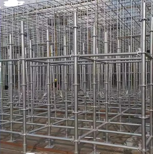 Andamios Libro mayor horizontal Galvanizado en caliente Ringlock Andamio Estante trapezoidal Escalera Piezas de andamio - Product Image 4