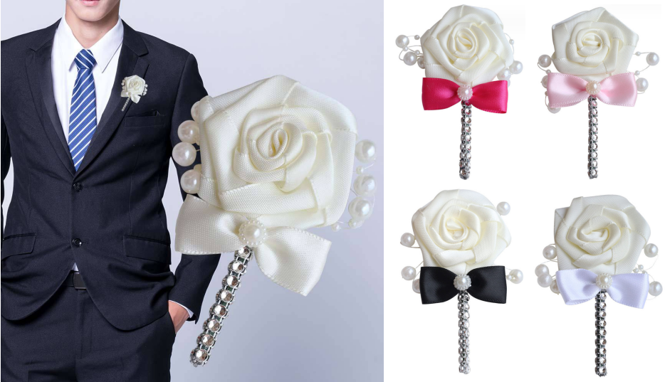 Bianco 8 Corsage