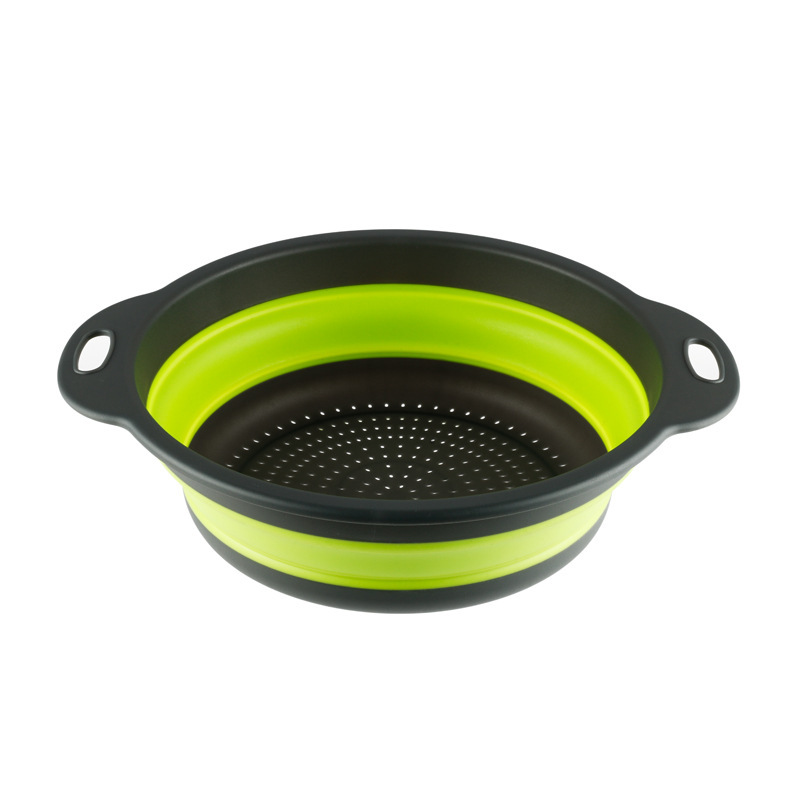 Juego de colador verde