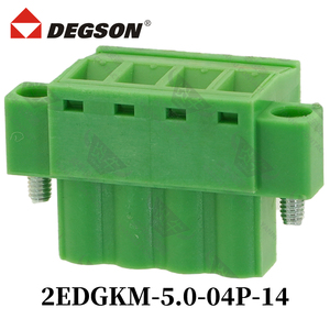 1Pcs DEGSON 2EDGKM-5.0-5.08-14-00ZH Pluggable PCB <strong>Terminal</strong> <strong>Blocks</strong> <strong>MSTB</strong> 2.5-STF KF2EDGKM 5.0mm 5.08mm 2PIN-12PIN 320V - Product Image 4