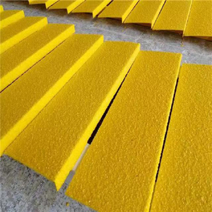 Factory Direct Supply Epoxy Flat Bar for Bow Anti Slip Glass Fiber Frp Decking Strips Fiberglass Strip