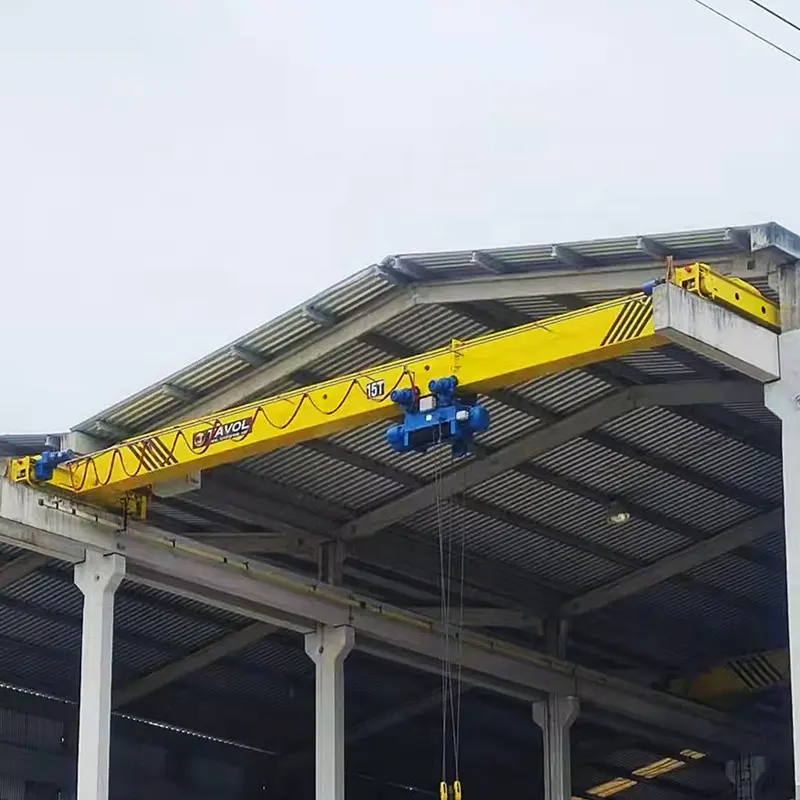 Grue de levage frontal à gaine simple, 5 tonnes, 10 tonnes, 15 tonnes, 20 tonnes