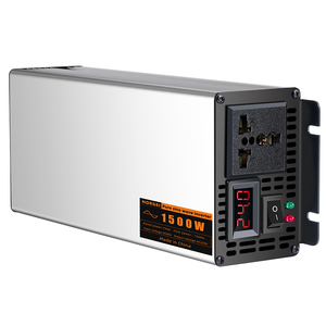 Inversor Solar de Onda Senoidal Pura 2000W On-Off Grid para Uso Industrial do Motor Doméstico 5V Entrada 220VAC 4000W 1500W <span class=keywords><strong>1000W</strong></span> Único LCD