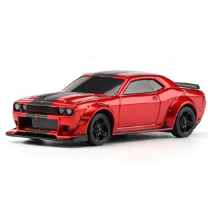 Turbo Racing C75 1:76 <strong>Black</strong> Red 30m Remote Distance Adjustable Wheelbase High Speed 51000 RPM Mini <strong>RC</strong> Car Hobby <strong>Toys</strong> - Product Image 1