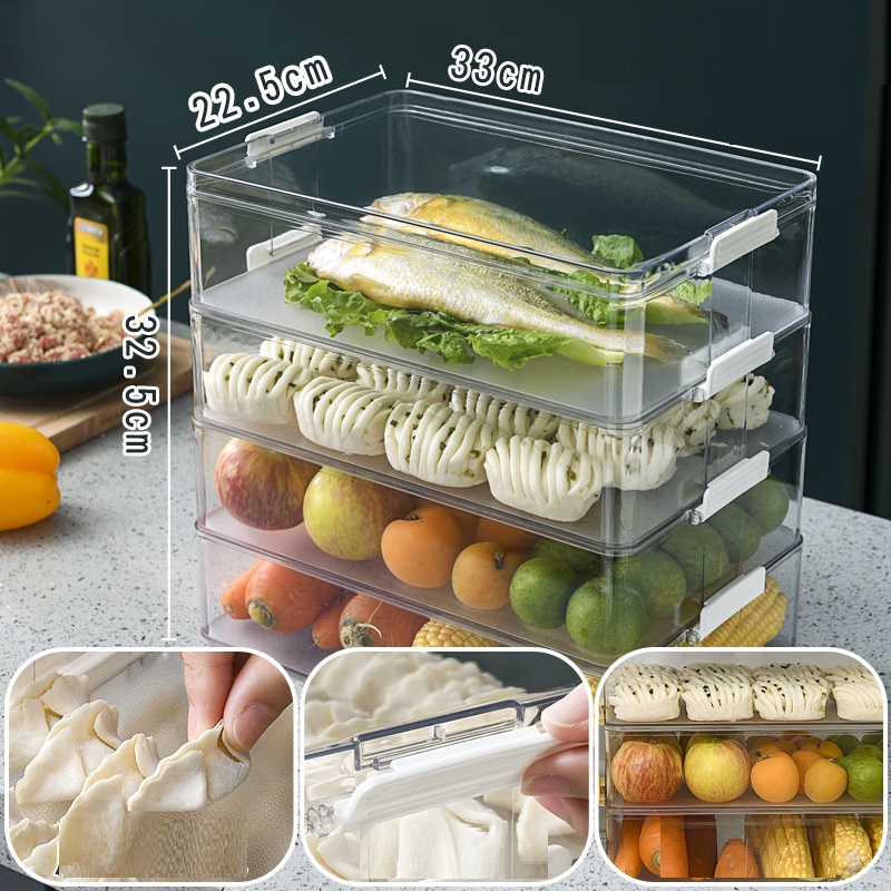 High end four layer (1 lid, 4 boxes)