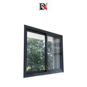 Minimalist Style Soundproof Slide <strong>Windows</strong> Residential Water-Proof Aluminum Tempered Glass Sliding <strong>Windows</strong> - Product Image 3