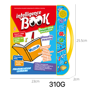 Juguete educativo, lenguaje inteligente, máquina de aprendizaje personalizada para niños, computadora portátil para niños, libro parlante, libros de lectura para niños