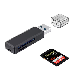 2合1厂家直销Usb规格Ver 3.0速度高达640mb/S Sd Tf读卡器适配器1tb存储卡10年 - Product Image 1
